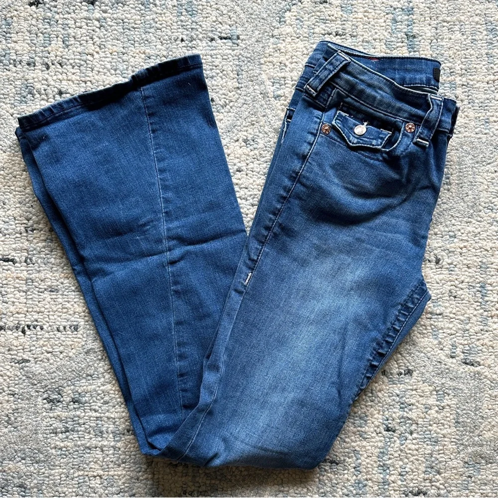 True Religion Joey Mid Rise Flare Jean - Picture 5 of 5